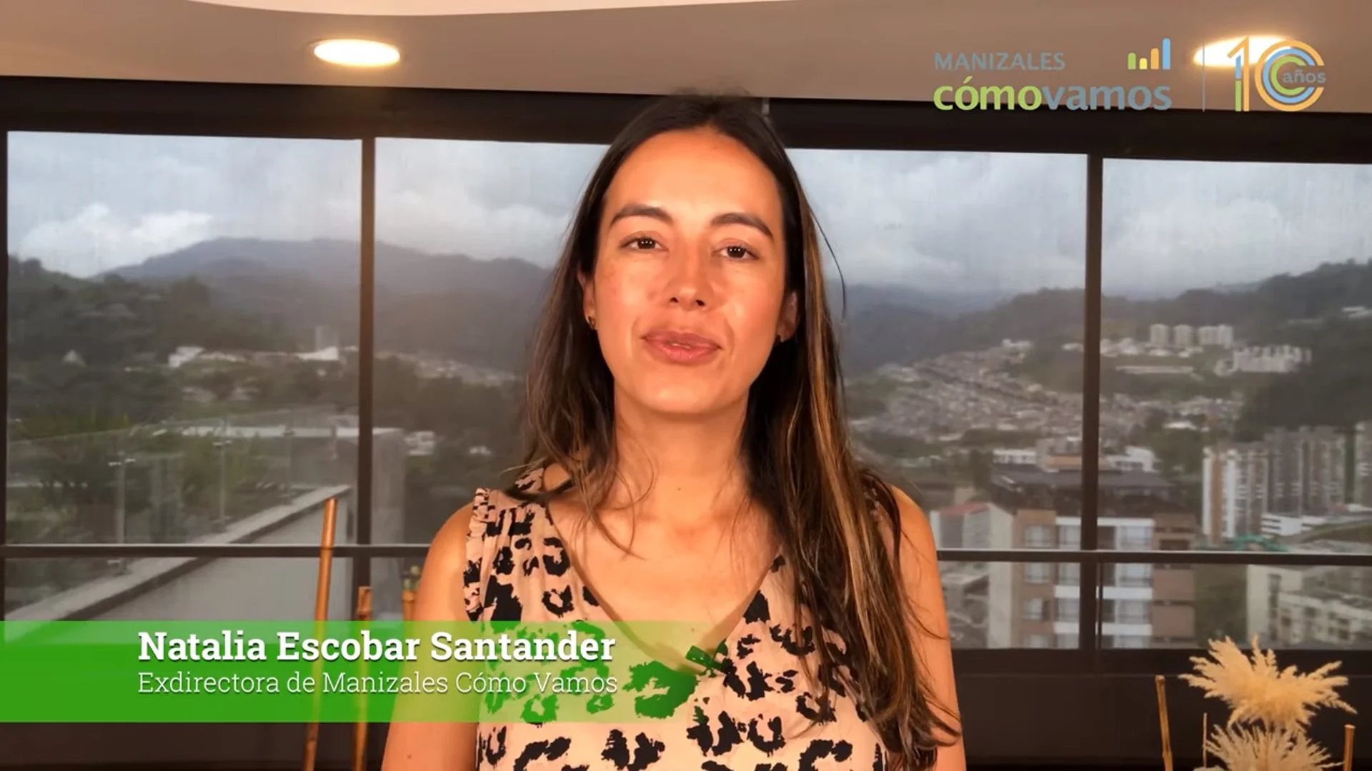 Natalia Escobar Santander, exdirectora de Manizales Cómo Vamos